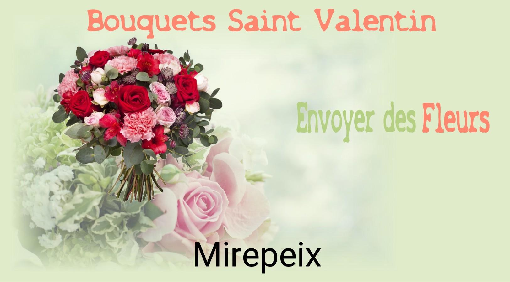 Roses de Saint-Valentin livrées à Mirepeix